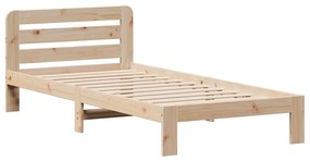 Letto senza materasso 90x200 cm in legno massello di pino