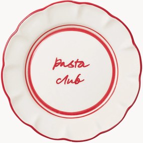 Piatto da colazione dipinto a mano Bistro