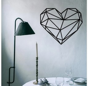 Decorazione da muro 47x40 cm cuore metallo