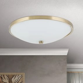 Orion DL 7-531/40 - Plafoniera AIDA 3xE27/60W/230V diametro 40 cm ottone