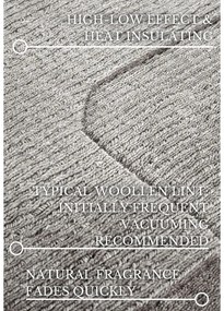 Passatoia grigia in lana tessuta a mano 80x250 cm Charlotte - Villeroy&amp;Boch