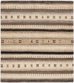 Loribaft Tappeto 120 x 140 Beige (Iran) Annodato A Mano