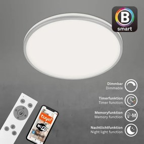 Briloner 3065-014 - Plafoniera LED dimmerabile IVY 42W/230V Wi‑Fi Tuya Ø49 cm + telecomando