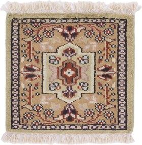 Agra Tappeto 30 x 30 (Indian) Annodato A Mano