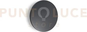 Punto applique ip54 led 3000k 9w  950 lm 18cm antracite