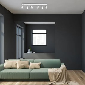 Faretto JOKER 6xGU10/25W/230V bianco/cromo lucido