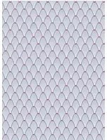 Ailanto Carta da parati Leaf Me Alone - Blue/ Magenta