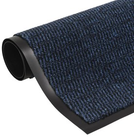 Tappeto Antipolvere Trapuntato Rettangolare 120x180cm Blu /