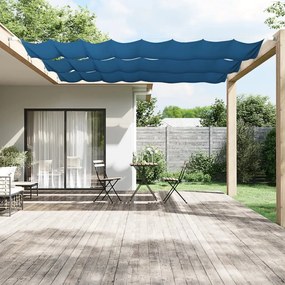 Paravento Verticale Blu 60x600 Cm İn Tessuto Oxford /