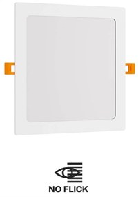 Pannello LED Quadrato 20W 2.000lm Foro 205x205mm Osram chip LED Colore Bianco Naturale 4.000K