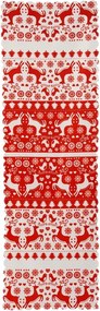 Set di 4 federe natalizie e runner da tavola Natale - Minimalist Cushion Covers