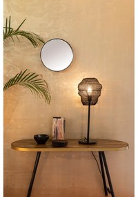 Lampada da tavolo nera Lena - White Label