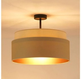Brilagi - Lampadario OREGON VEGE 1xE27/15W/230V Ø 45 cm beige
