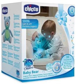 Chicco - Proiettore con melodia BABY BEAR 3xAAA blu