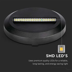 LED Illuminazione delle scale per esterni LED/2W/230V IP65 3000K nero