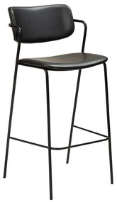 Sgabello da bar in similpelle nera, altezza 107 cm Zed - DAN-FORM Denmark