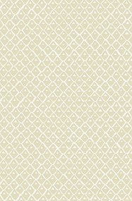 Josephine Munsey Carta da parati Pineapple Squares - Maitland Green/ Ceiling White