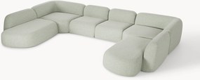 Divano componibile XL in bouclé Wolke