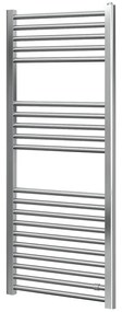 Scaldasalviette ad acqua calda DE'LONGHI KIARA argento interasse 450 mm, L 50 x H 120 cm