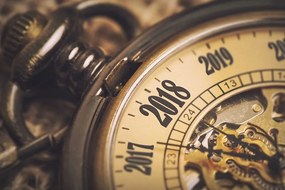 Quadro su tela – Orologio da tasca vintage