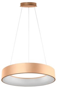 Lampadario LED moderno Noah dorato Ø60cm 8000 lumen, LUCE AMBIENTE DESIGN