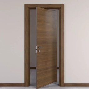 Porta rototraslante Stenophylla marrone L 70 x H 210 cm destra