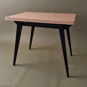 Tavolo da pranzo con piano effetto frassino allungabile 65x90 cm Envelope – Ragaba