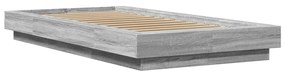 Giroletto luci led grigio sonoma 100x200cm in legno multistrato