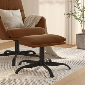 Sgabello Marrone 60x60x36 Cm İn Microfibra /