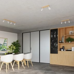 Sollux SL.1288 - Faretto VERDO 3xGU10/10W/230V bianco