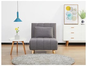 Poltrona letto in Tessuto Grigio - STREVI
