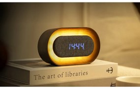 Sveglia digitale Lumos Walnut – Gingko