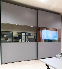 Armadio Scorrevole Vision 2 ante con Tv