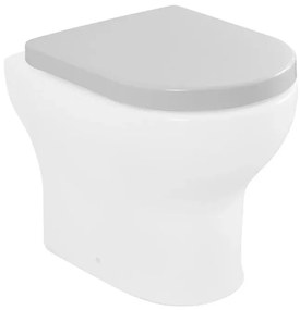 Copriwater originale serie Pestum bianco lucido in termoindurente