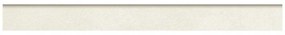 Piastrella battiscopa Ombra in gres porcellanato bianco opaco L 75 x H 7 cm x Sp 9 mm confezione da 6 ml