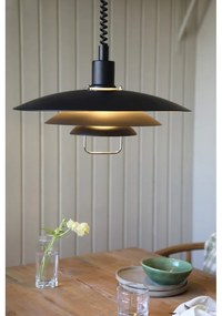 Lampada a sospensione nera Kikrenes, ø 48 cm Kirkenes - Markslöjd