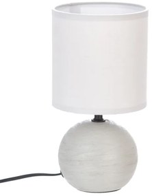 Atmosphera - Lampada da tavolo TIMÉO 1xE14/60W/230V grigio/bianco