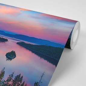 Fotomurale – Lago al tramonto