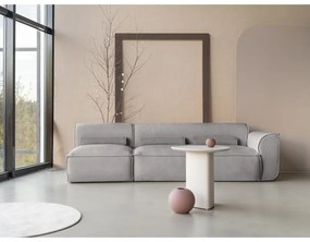 Chaise lounge componibile grigio chiaro (con penisola a destra) Flex Felix – Miuform