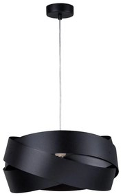 Zuma Line 1114 - Lampadario a sospensione con filo TORNADO 1xE27/40W/230V nero