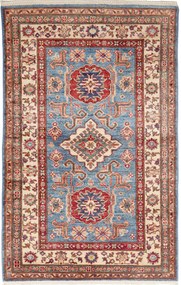 Kazak Tappeto orientale 100x150 Blu (Pakistan) Annodato A Mano