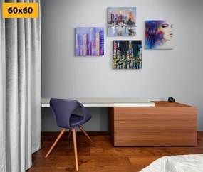 Set di quadri – Vita notturna misteriosa