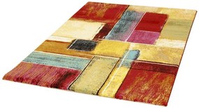Tappeto a motivi multicolori 160 x 230 cm CANDY