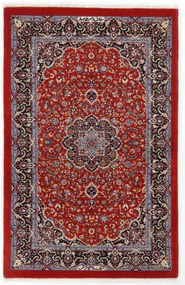 Isfahan Tappeto 130 x 80 (Iran) Annodato A Mano