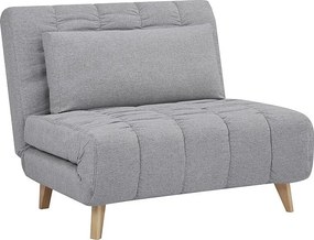 Poltrona imbottita Billy in grigio - Tap.137/fag