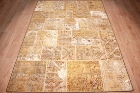 Patchwork Tappeto persiano 170x240 (Iran) Annodato A Mano