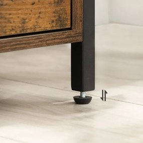 Comodino ARIN marrone/nero