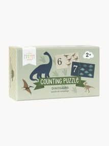 Puzzle per imparare i numeri Dinosaurs