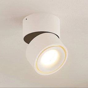 Arcchio Faretto da soffitto LED Rotari, bianco, 1 anta, 790lm Rotari Arcchio, dimmerabile, Bianco / Opale, Corridoio, Alluminio, Moderno
