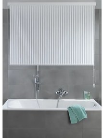 WENKO 23864100 - Tenda a rullo per doccia 132x240 cm bianca